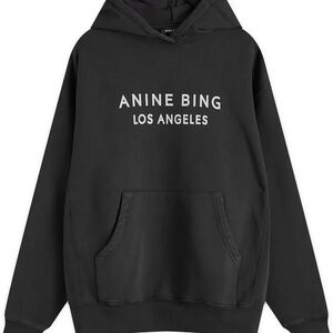 Anine Bing Black Alto Hoodie Los Angeles